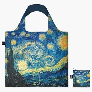 LOQI Van Gogh starry night reusable bag